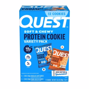 Quest Soft & Chewy 15g Protein Cookie, Variety Pack, 12 ct.