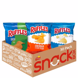 Ruffles Potato Chips, Variety Pack, 30 pk.