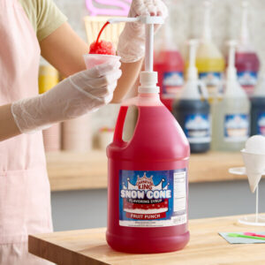 Carnival King Fruit Punch Snow Cone Syrup 1 Gallon