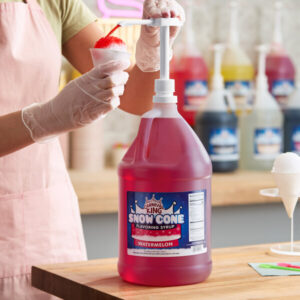 Carnival King 1 Gallon Watermelon Snow Cone Syrup