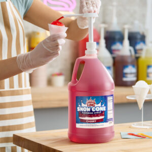 Carnival King 1 Gallon Cherry Snow Cone Syrup