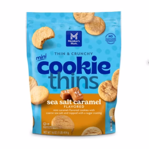 Member's Mark Salted Caramel Cookie Thins, 16 oz.