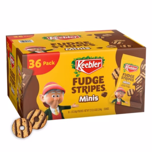 Keebler Mini Fudge Stripe Cookies, 2 oz., 36 ct.