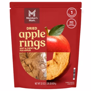 Member's Mark Dried Apple Rings, 22 oz.