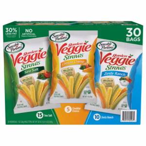 Sensible Portions Garden Veggie Straw, Variety Pack, 30 pk.