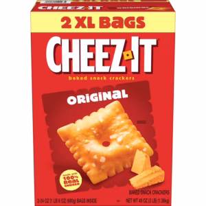 Cheez-It Original Baked Snack Crackers, 24 oz., 2 pk.