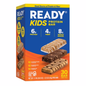 Ready Kids Protein Bar Variety Pack, 1.23 oz., 30 ct.