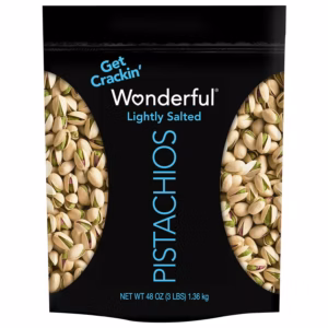 Wonderful Lightly Salted Pistachios, 48 oz.