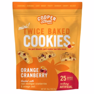 Cooper Street Orange Cranberry Cookies, 18 oz.