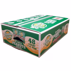 Hampton Farms In-Shell Peanuts, 3 oz., 48 ct.