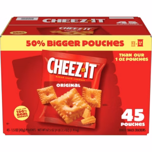 Cheez-It Original Baked Snack Crackers, 1.5 oz., 45 pk.