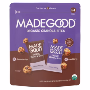 MadeGood Mixed Berry & Chocolate Chip Granola Minis, 24 pk.