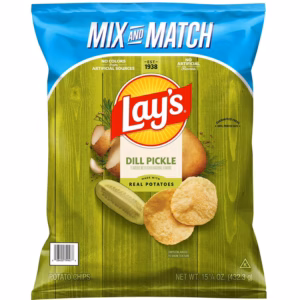 Lay's Dill Pickle Potato Chips, 15.25 oz.
