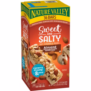 Nature Valley Sweet and Salty Nut Almond Granola Bars, 36 ct.