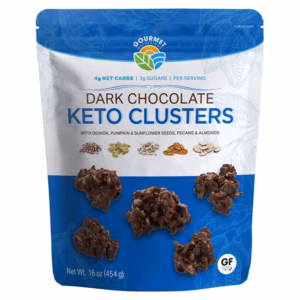 Gourmet Gatherings Dark Chocolate Keto Cluster, 16 oz.