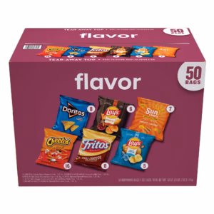 Frito-Lay Flavor Mix Chips, Variety Pack, 50 pk.