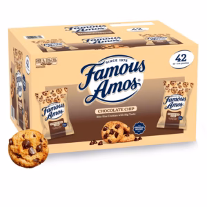 Famous Amos Chocolate Chip Cookies, 2 oz., 42 pk.