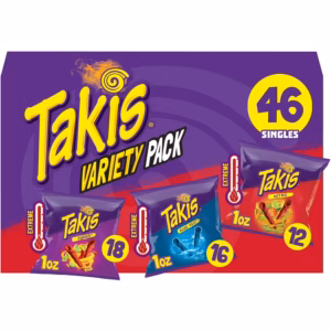 Takis Variety Pack Rolled Tortilla Chips, 1 oz., 46 pk.