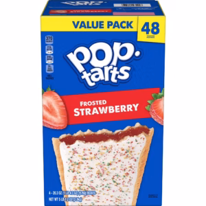 Pop-Tarts Toaster Pastries, Frosted Strawberry, 48 ct.