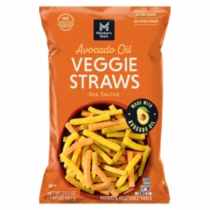 Member's Mark Avocado Oil Veggie Straw Sea Salt, 23.5 oz.