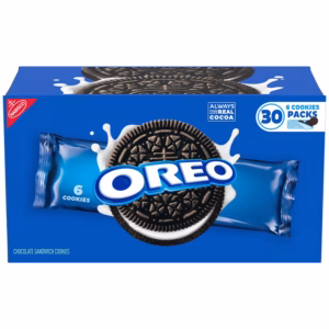 OREO Chocolate Sandwich Cookies, 2.4 oz., 30 pk.