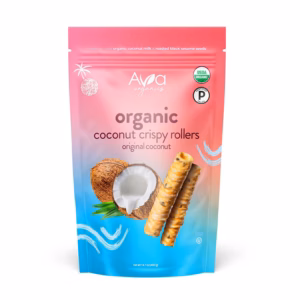 Ava Organics Coconut Crispy Rollers, 14.1 oz.