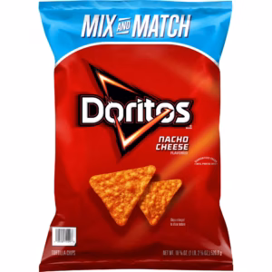 Doritos Nacho Cheese Flavored Tortilla Chips, 18.38 oz.