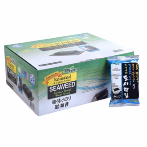 Jayone Roasted & Lightly Salted Seaweed, 0.17 oz., 24 pk.