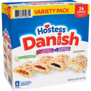 Hostess Variety Pack Danish, 2.75 oz., 24 pk.