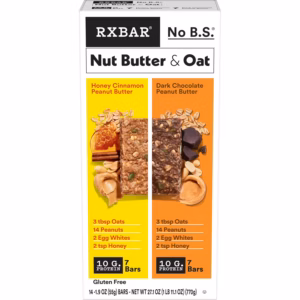 RXBAR Protein Bars, Nut Butter & Oat Variety Pack, 1.9 oz. 14 ct.