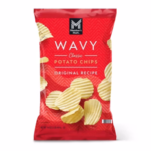 Member's Mark Wavy Potato Chips, 16 oz.