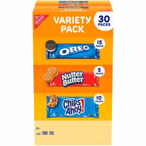 Nabisco Cookie Variety Pack, 30 pk.
