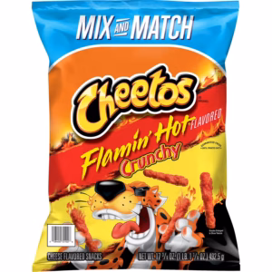 Cheetos Crunchy Flamin' Hot Cheese Snacks, 17.37 oz.