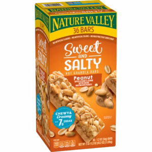 Nature Valley Sweet & Salty Nut Peanut Granola Bars, 36 ct.