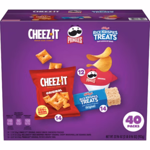 Classic Snack Mix Cheez-It Pringles RKT Variety Pack, 40 ct.