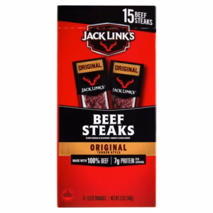 Jack Link’s Original Tender Style Beef Steak, 15 pk.