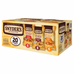 Snyder's of Hanover Variety Pack Pretzel Pieces, 2.25 oz., 20 pk.