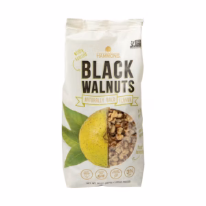 Hammons Shelled American Fancy Large Black Walnut Pieces, 20 oz.