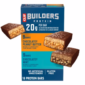 CLIF BUILDERS Gluten Free Protein Bars, Variety Pack, 18 pk.