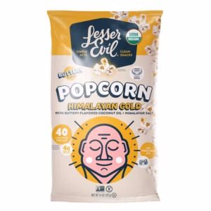 Lesser Evil Organic Himalayan Gold Popcorn, 14 oz.