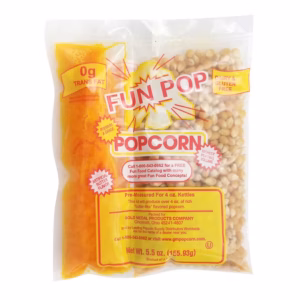 Gold Medal Funpop Popcorn kits, for use with 4 oz. Poppers, 36 kits