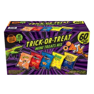 Frito Lay Mini Treat Size Halloween Snacks Mix Variety Pack, 0.5 oz., 60 pk.