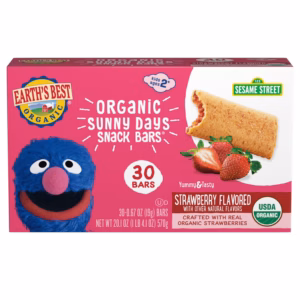 Earth's Best Sunny Day Bars, Strawberry, 30 ct.