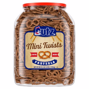 Utz Mini Twist Pretzels, 60 oz.