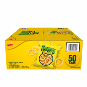 Funyuns Onion Rings Snacks, 0.75 oz., 50 ct.