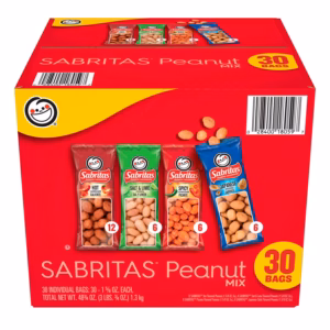 Sabritas Variety Pack Peanuts, 30 pk.